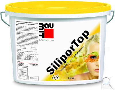 Fasádní omítka SiliporTop Baumit. 