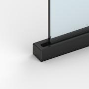 Sprchová zástěna SAT Walk-In se stírací lištou 120 cm SATWISL120C.  (6)