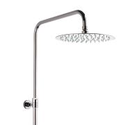 Sprchový systém SAT na stěnu s termostatickou baterií PVD Gun Metal SATDASSTK. obr. 6 