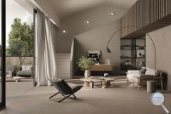 Dlažba Porcelaingres Dune amber šedá - 