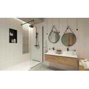 Sprchová zástěna walk-in 90 cm SAT Project SATWIPRO90C. obr. 7 