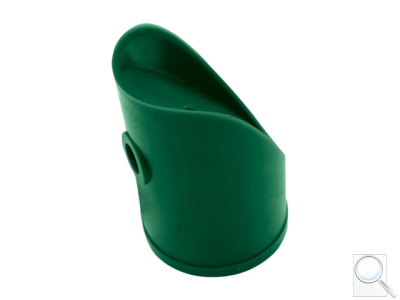 Koncovka vzpěry PVC - zelená. 