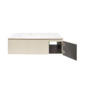 Koupelnová skříňka s umyvadlem Naturel Austen 120x35x52 cm beige mat Naturel Austen120BG. obr. 4 
