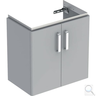 Koupelnová skříňka pod umyvadlo Geberit Selnova 59,7x60,5x39,7 cm šedá 501.658.42.1. obr. 1