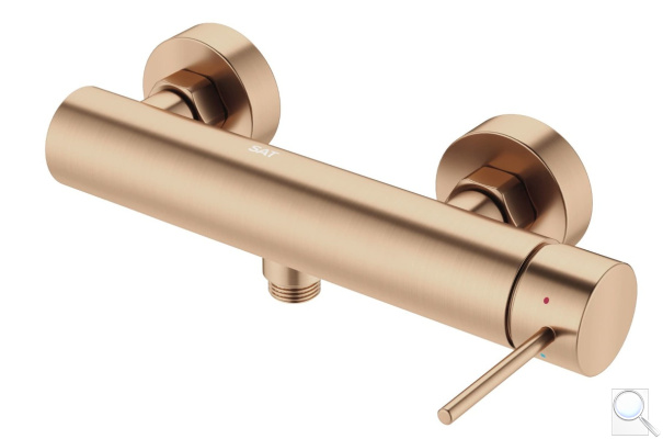 Sprchová baterie SAT Aurum bez sprchového setu 150 mm broušená rose gold SATBAUR268BRG. obr. 1