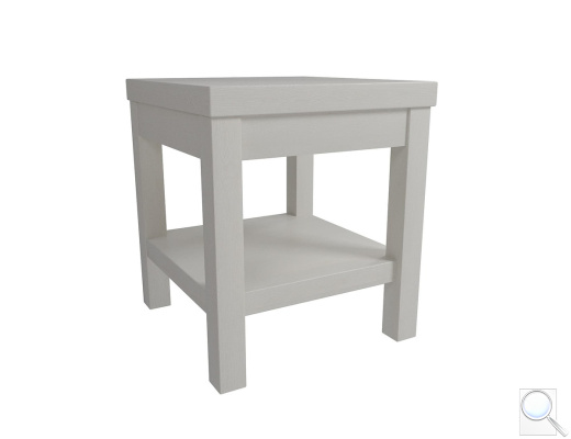 Stolička Naturel Country 40x46x40 cm bílá COUNTRYST40BI. 