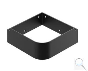 Konzole pod umyvadlo Ravak Yard 24x9x24 cm Černá X01779. obr. 1