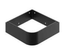 Konzole pod umyvadlo Ravak Yard 24x9x24 cm Černá X01779