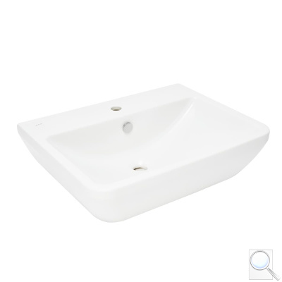 Umyvadlo VitrA Integra 65x49 cm otvor pro baterii uprostřed 7051-003-0001. obr. 1