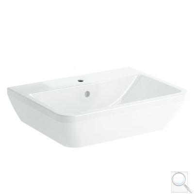 Umyvadlo Vitra S50 65x49 cm otvor pro baterii uprostřed 7051-003-0001. obr. 1