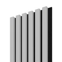 Obkladová lamela Fineza Spline Acoustic Glacier Grey bílá