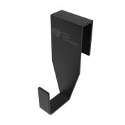 Závěsný háček na sprchovou zástěnu SAT Walk-in, černá mat SATWIHACEKC. obr. 2&nbsp;