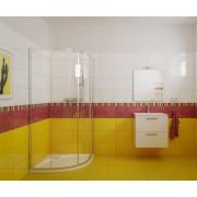 Koupelnová sestava s umyvadlem zrcadlem a osvětlením Vitra Mia 59x61x39,5 cm bílá lesk MIASET60B (obr. 2)