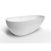 Volně stojící vana Zita 170x88 cm SAT litý mramor ZI1700. obr. 5