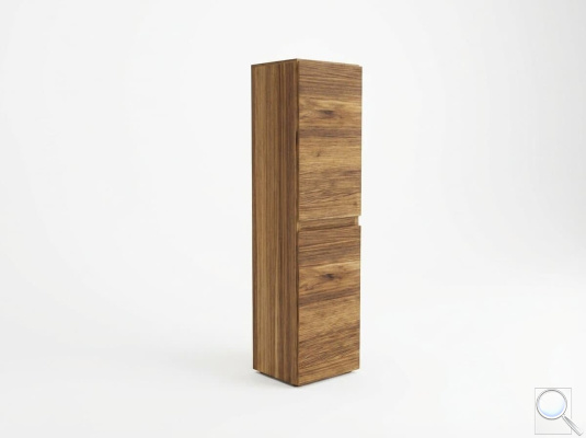 Koupelnová skříňka vysoká Naturel Elsa 35x150x30 cm eben mat ELSA35EB. obr. 1