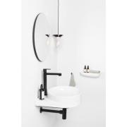 Umyvadlo Ravak Yard 40,5x12,5x50 cm s černou konzolí X000001530. obr. 5&nbsp;