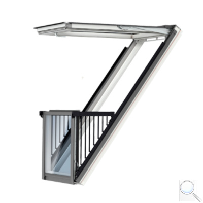 Střešní balkon VELUX. 