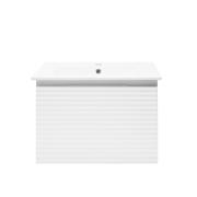 Koupelnová skříňka s umyvadlem Naturel Savona 58x43x44,8 cm bílá lesk SAVONA60BI. obr. 2