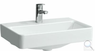 Umyvadlo Laufen Pro 60x38 cm otvor pro baterii, bez přepadu H8189590001561 obr. 1