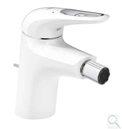 Bidetová baterie Grohe Eurostyle New s výpustí Moon White / chrom 33565LS3. 