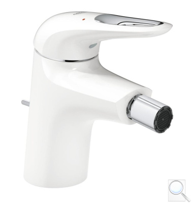 Bidetová baterie Grohe Eurostyle New s výpustí Moon White / chrom 33565LS3. 
