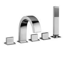 Vanová baterie Paffoni Level se sprchovým setem chrom LEP044