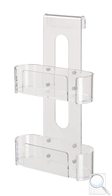 Polička na walk-in SAT transparent SATPOLPLASTT. obr. 1