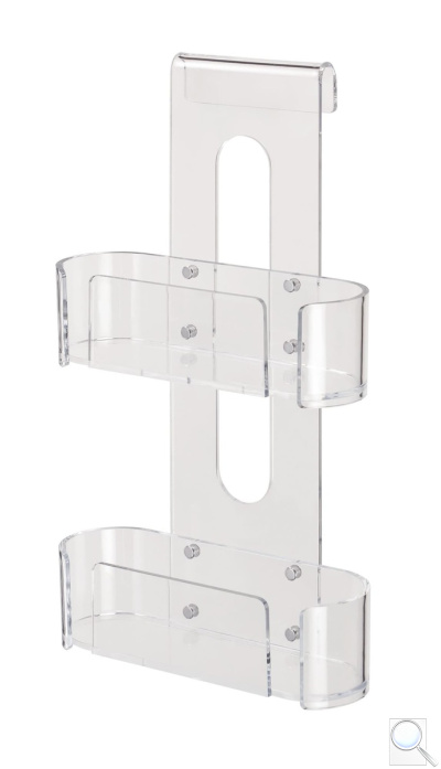 Polička na walk-in SAT transparent SATPOLPLASTT. obr. 1