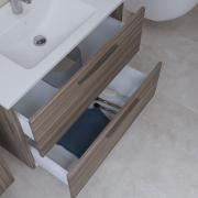 Koupelnová sestava s umyvadlem zrcadlem a osvětlením Vitra Mia 79x61x39,5 cm cordoba MIASET80C. obr. 10 