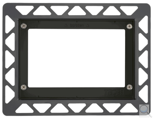 Instalační rámeček pro tlačítka TECE plast bílá 9240646. obr. 1