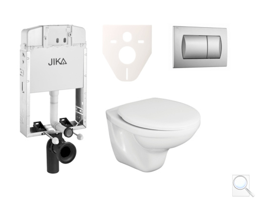 Závěsný WC set Jika k zazdění + WC Fayans Neo SIKOJJ3. obr. 1