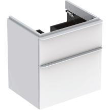 Koupelnová skříňka pod umyvadlo Geberit Smyle Square 58,4x62x47 cm, 73,4x62x47 cm, 88,4x62x47 cm, 118,4x62x47 cm bílá