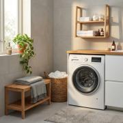 Lavice Naturel Home 78x47x37 cm ořech mat HOMELAV. &nbsp;(6)