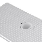 Univerzální posuvná polička Siko pro tyče a sprchové sloupy, ABS/chrom SIKOBSPT41. obr. 4&nbsp;