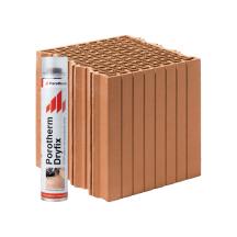 Cihla Porotherm 25 EKO+ Profi Dryfix - Tepelněizolační broušená