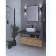 Vysoká umyvadlová baterie SAT Fusion bez výpusti matná černá SATBSFU285KPCC. &nbsp;(7)