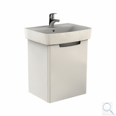 Koupelnová skříňka pod umyvadlo KOLO Rekord 51,5x59,1x41,2 cm bílá lesk 89545000. 