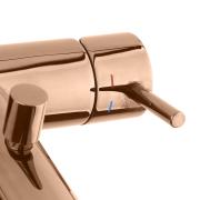 Vanová baterie Paffoni Light se sprchovým setem 150 mm růžové zlato LIG023ROSE. obr. 4