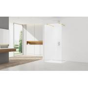 Sprchová zástěna Walk-in 100 cm SAT v barvě profilu zlatá SATBWI100ZAVZ. &nbsp;(4)