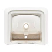 Umyvadlo Vitra Integra 55x45 cm otvor pro baterii uprostřed bílá lesk 7049-003-0001. obr. 8 