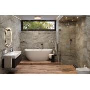 Volně stojící vana SAT Elysia 170x70 cm litý mramor levá i pravá SATELYS1700. obr. 7&nbsp;