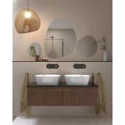 Umyvadlo na desku SAT Aula 47x38 cm bez otvoru pro baterii, bez přepadu SATAU4738. obr. 5&nbsp;