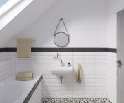 Umyvadlo Vitra Integra 55x45 cm otvor pro baterii uprostřed bílá lesk 7049-003-0001 (obr. 9)