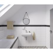 Umyvadlo Vitra Integra 55x45 cm otvor pro baterii uprostřed bílá lesk 7049-003-0001. obr. 9 