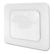 Zrcadlo Naturel Pavia Way 100x75 cm bílá 712-888, ZAP10075W