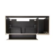 Koupelnová skříňka s umyvadlem Naturel Austen 120x35x52 cm beige mat Naturel Austen120BG. obr. 12&nbsp;