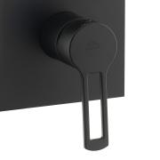 Vanová baterie Paffoni Ringo včetně podomítkového tělesa černá RIN015NO. obr. 2&nbsp;