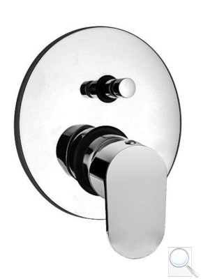 Vanová baterie Paffoni Pavia bez podomítkového tělesa chrom CABOX015. 