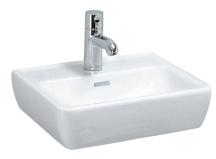 Umývátko Laufen Pro 45x34 cm otvor pro baterii uprostřed H8119514001041