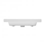 Umyvadlo SAT Brevis 60x45 cm otvor pro baterii uprostřed SATBRE6045S (obr. 3)